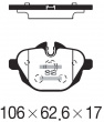 Колодки тормозные задние SP2275 Sangsin brake