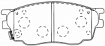 Колодки тормозные дисковые FP5156 FIT (PN5483)