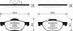 Колодки тормозные передние SP1573 Sangsin brake