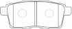 Колодки тормозные дисковые FP1259 FIT (PN5814)