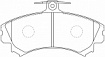 Колодки тормозные дисковые FP0837 FIT (PN3090)