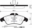 Колодки тормозные передние SP1273 Sangsin brake