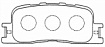Колодки тормозные дисковые FP0885 FIT (PN1458)