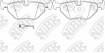 Колодки дисковые PN0028W (с датчиком износа) NiBK