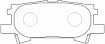 Колодки тормозные дисковые FP0996 FIT (PN1498)