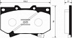 Колодки тормозные передние SP1422 Sangsin brake