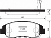 Колодки тормозные передние SP1231 Sangsin brake