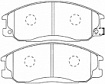 Колодки тормозные дисковые FP0864 FIT (PN0103)