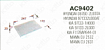 Фильтр салонный AC9402C KITTO угольный