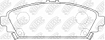 Колодки дисковые PN8526/PL8526 NiBK