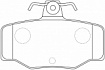 Колодки тормозные дисковые FP1187 FIT (PN2214)