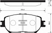 Колодки тормозные передние SP2037 Sangsin brake