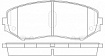 Колодки тормозные дисковые FP1188 FIT (PN9802)