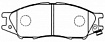 Колодки тормозные дисковые FP1193 FIT (PN2435)