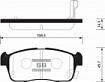 Колодки тормозные передние SP1549 Sangsin brake