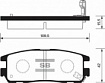 Колодки тормозные задние SP2089 Sangsin brake